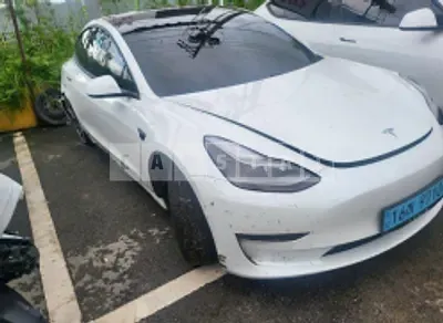 Photo 1 of 31: 2021 Tesla Model 3 Long Range, VIN 5YJ3E1EB3MF081338 — Korean insurance auction