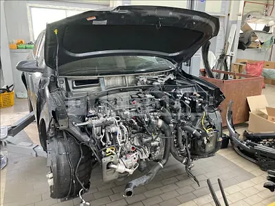 Photo 1 of 27: 2023 Hyundai Kona, VIN KMHK3813GPU924442 — Korean insurance auction