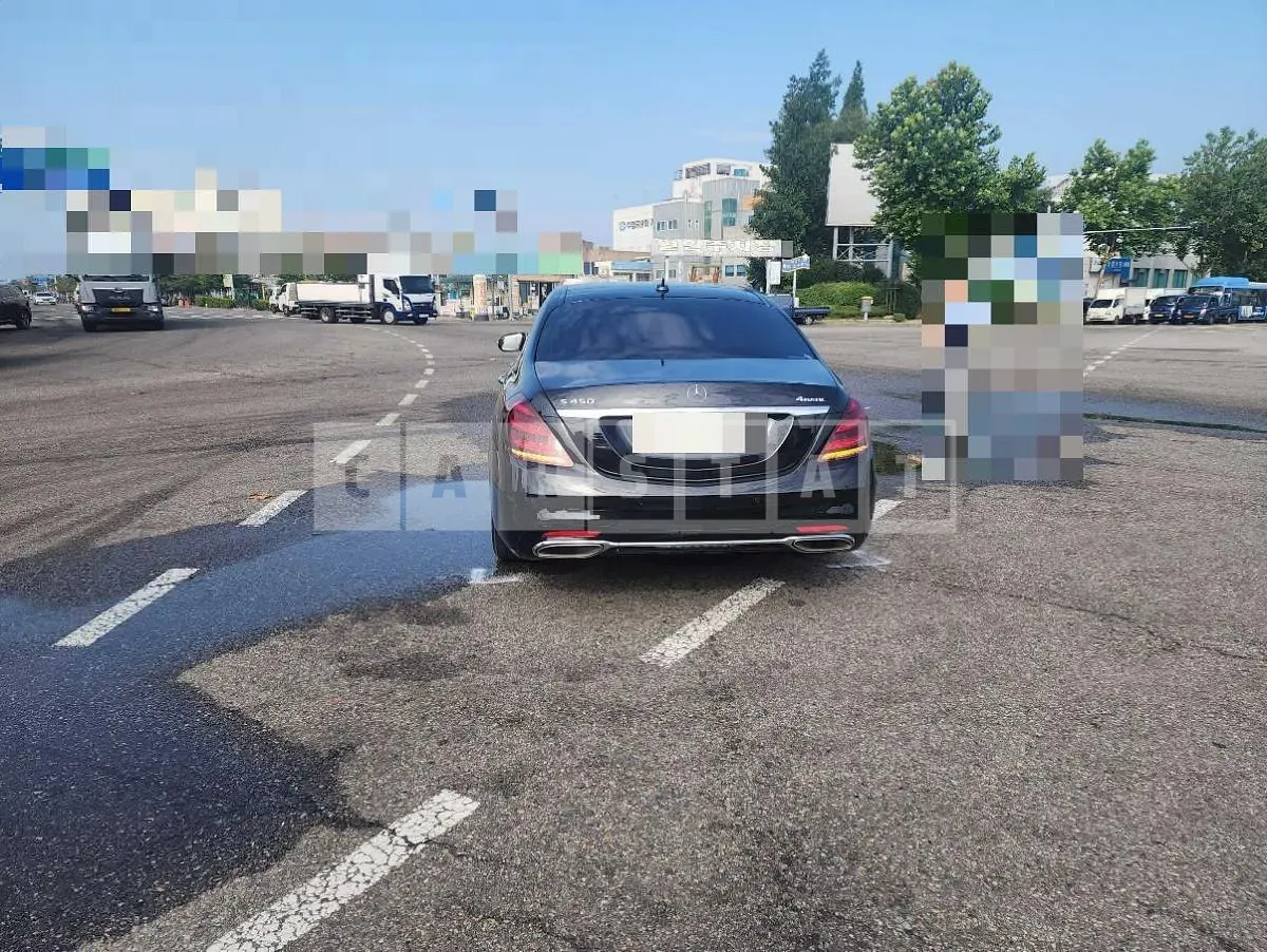 Photo 2 of 10: 2018 Mercedes-Benz S450 4Matic L, VIN WDDUG6EB9JA378555 — Korean insurance auction