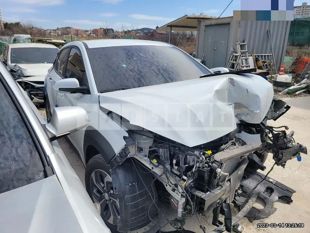 Photo 2 of 20: 2020 Hyundai Kona Hybrid, VIN KMHK381EGLU016312 — Korean insurance auction