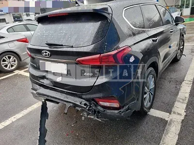 Photo 1 of 15: 2018 Hyundai Santa Fe TM, VIN KMHS281BBKU054255 — Korean insurance auction