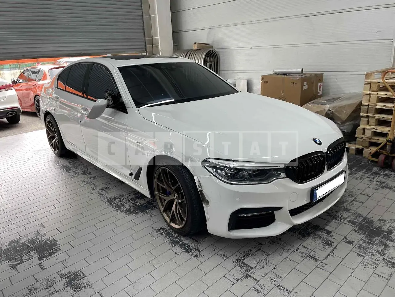 Photo 2 of 15: 2017 BMW 530d M Sport, VIN WBAJC910XHG942670 — Korean insurance auction