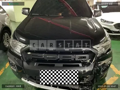 Photo 1 of 19: 2021 Ford Ranger Wild Track, VIN 6FPPXXMJ2MMU69384 — Korean insurance auction